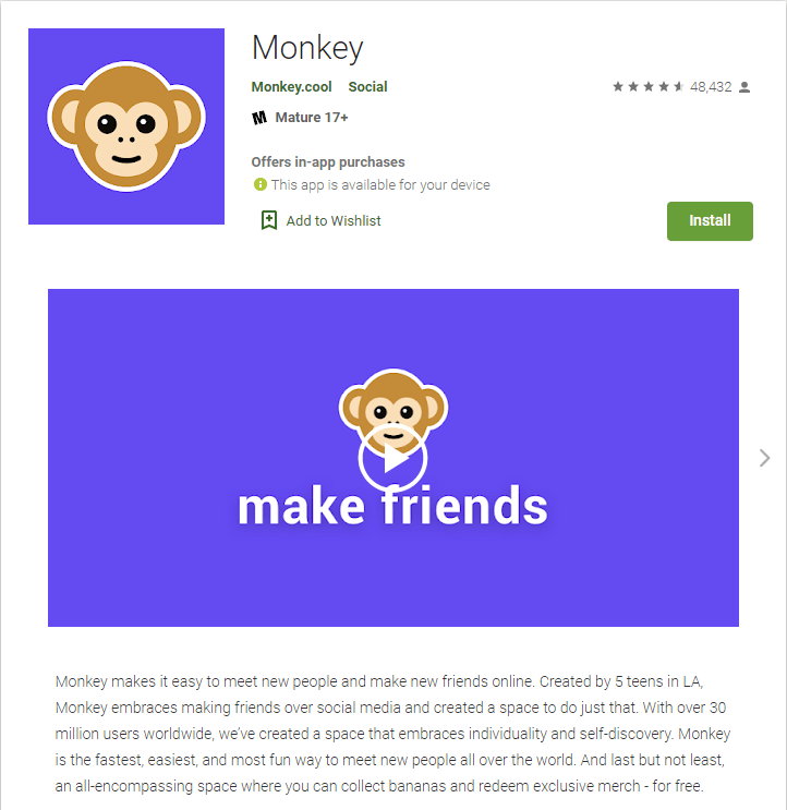 Monkey.cool Playmarket